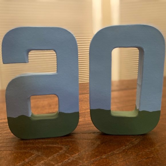 60th Golf Birthday Decor, Golf Themed 60 Birthday Numbers, Golf Party Decor - Picture 3 of 9